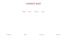 Tablet Screenshot of harrietbart.com